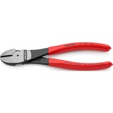 KNIPEX 74 01 180 tang Diagonale horisontale tænger, Skære tang Rød, Diagonale horisontale tænger, Krom-vanadium-stål, Plast, Rød, 18 cm, 241 g