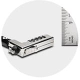 Kensington Slim NanoSaver kombinationslås til Laptop, Slot Sort/Sølv, 1,8 m, Kensington, Nøgle, Sort