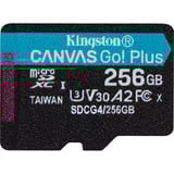 Kingston SDCG4/256GBSP, Hukommelseskort Sort