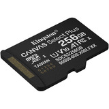 Kingston SDCS3/256GBSP, Hukommelseskort Sort
