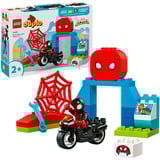 LEGO DUPLO Spins motorcykeleventyr, Bygge legetøj Byggesæt, 2 År, Plast, 24 stk, 370 g