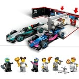 LEGO F1®-garage: Mercedes-AMG og Alpine-biler, Bygge legetøj Byggesæt, 7 År, Plast, 678 stk, 1,31 kg