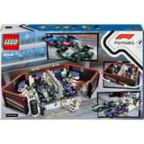 LEGO F1®-garage: Mercedes-AMG og Alpine-biler, Bygge legetøj Byggesæt, 7 År, Plast, 678 stk, 1,31 kg