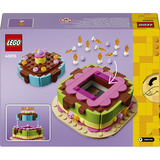 LEGO Fødselsdagskage, Bygge legetøj Byggesæt, 7 År, Plast, 219 stk, 237 g