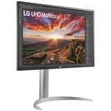 LG 27UP850K-W.AEU monitor computerskærm 68,6 cm (27") 3840 x 2160 pixel 4K Ultra HD LED Sort, LED-skærm Sølv/Sort, 68,6 cm (27"), 3840 x 2160 pixel, 4K Ultra HD, LED, 5 ms, Sort
