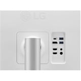 LG 27UP850K-W.AEU monitor computerskærm 68,6 cm (27") 3840 x 2160 pixel 4K Ultra HD LED Sort, LED-skærm Sølv/Sort, 68,6 cm (27"), 3840 x 2160 pixel, 4K Ultra HD, LED, 5 ms, Sort