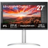 LG UltraFine 27UP850K, LED-skærm Sølv/Sort