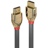 Lindy 37602 HDMI-kabel 2 m HDMI Type A (Standard) Grå grå, 2 m, HDMI Type A (Standard), HDMI Type A (Standard), 48 Gbit/sek., Grå
