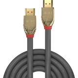 Lindy 37602 HDMI-kabel 2 m HDMI Type A (Standard) Grå grå, 2 m, HDMI Type A (Standard), HDMI Type A (Standard), 48 Gbit/sek., Grå
