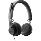 Logitech 981-000870, Headset grå/Sort