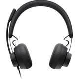 Logitech 981-000870, Headset grå/Sort