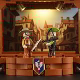 Lumibricks Middelalderlig troppevogn, Bygge legetøj 