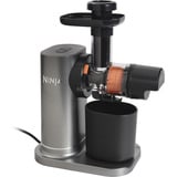 Ninja Koldpresset juicer med anti-tilstopningsfilter, Saftpresser grå