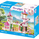 PLAYMOBIL Princess Magic Prinsesseslot med kongepar, Bygge legetøj 