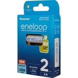 Panasonic Eneloop BK-3MCDE/2BE, Batteri 