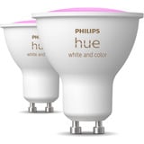 Philips Hue White & Color Ambiance GU10 Smart Spot Dobbeltpakke, LED-lampe 