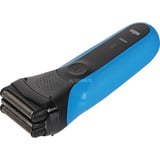 Procter & Gamble Series 3 - 310s, Shaver Blå/Sort, Folie shaver, Sort, Blå, Batteri, 30 min., 1 t, 5 min.