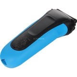 Procter & Gamble Series 3 - 310s, Shaver Blå/Sort, Folie shaver, Sort, Blå, Batteri, 30 min., 1 t, 5 min.