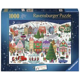 Ravensburger Puzzle Fortryllende Juleby, Puslespil 