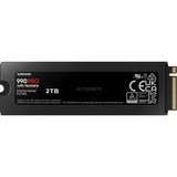 Samsung 990 PRO 2 TB M.2 PCI Express 4.0 NVMe V-NAND MLC, Solid state-drev 2 TB, M.2, 7450 MB/s