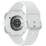 Samsung Galaxy Watch 8 3,3 cm (1.3") AMOLED 40 mm Digital 438 x 438 pixel Berøringsskærm 4G Sølv Wi-Fi GPS (satellit), SmartWatch Sølv, 3,3 cm (1.3"), AMOLED, Berøringsskærm, 32 GB, GPS (satellit), 30 g