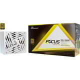 Seasonic FOCUS-GX-1000-V4-WHITE, PC strømforsyning Hvid