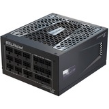 Seasonic Prime Platinum enhed til strømforsyning 1300 W 20+4 pin ATX ATX Sort, PC strømforsyning Sort, 1300 W, 100 - 240 V, 50 - 60 Hz, 15 - 7.5 A, 125 W, 1296 W