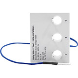 Shelly 3EM-63T Gen3, model med fladt terminal, 0%, Måleinstrument Hvid
