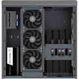 SilverStone SST-CW04TB, HTPC sag mørk grå
