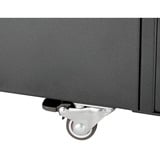 SilverStone Sæt med 2 forbundne 360° drejehjul SST-RAC-SRW-002, Rack kabinet Sort