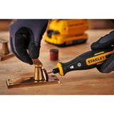 Stanley Batteridrevet minisliber/graver, 18 Volt, Multi-funktion værktøj Sort/Gul