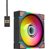 Thermaltake CL-F250-PL12SW-A, Sag fan Sort