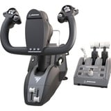 Thrustmaster TCA Yoke Pack Boeing Edition Sort, Grå USB Kamppind PC, Xbox, Xbox One, Xbox One S, Xbox One X, Xbox Series S, Xbox Series X, Sæt Sort/grå, Kamppind, PC, Xbox, Xbox One, Xbox One S, Xbox One X, Xbox Series S, Xbox Series X, Ledningsført, USB, Sort, Grå, Kabel