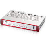 Zyxel USGFLEX50HP-EU0102F firewall (hardware) 0,35 Gbit/sek. 0,35 Gbit/sek., 0,09 Gbit/sek., 40,92 BUT/t, 15 bruger(e), 655130 t, SNMP v1, v2c, v3