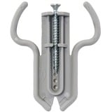 fischer Hornklemme, klammer grå