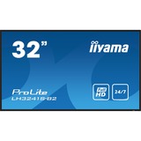 iiyama LH3241S-B2, Offentlig visning Højglans sort