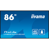 iiyama LH8664UHS-B2AG, Offentlig visning Sort (mat)