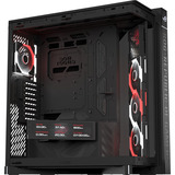 ASUS ROG Cronox GR801 CURVE TG ARGB Black Edition, Towerkabinet Sort