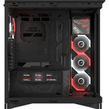 ASUS ROG Cronox GR801 CURVE TG ARGB Black Edition, Towerkabinet Sort
