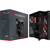 ASUS ROG Cronox GR801 CURVE TG ARGB Black Edition, Towerkabinet Sort
