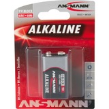 Ansmann 9V E-Block Alkaline, Batteri Alkaline, 9 V, 1 stk, 17,5 mm, 26,5 mm, 48,5 mm