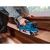 Bosch Batteridrevet båndsliber GBS18V-75 Professional solo, 18Volt Blå/Sort