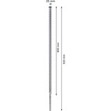 Bosch Expert SDS Max-8X Hammer drill bit 1 stk, Boremaskine Borehammer, Hammer drill bit, 2,5 cm, 920 mm, Beton, Sten, 80 cm