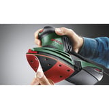 Bosch PSM 160 A Multi slibemaskine 24000 rpm 160 W, Multi Sander Grøn, Multi slibemaskine, 24000 rpm, 1,6 mm, 0,8 mm, Vekselstrøm, 160 W