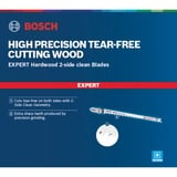 Bosch T 308 BO Stiksavklinger High Carbon Steel (HCS) 25 stk Stiksavklinger, Krydsfiner, Blødt træ, Træ, High Carbon Steel (HCS), Rustfrit stål, 2,2 mm, 5 cm