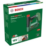 Bosch UniversalTacker 18V-14, 06032A7001, Elektris hæftemaskine Grøn/Sort