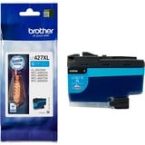 Brother LC-427XLC blækpatron 1 stk Original Højt (XL) udbytte Blå Højt (XL) udbytte, Blå, Pigmentbaseret blæk, 1 stk, 5000 Sider, Enkelt pakke