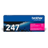 Brother TN-247M tonerpatron 1 stk Original Magenta 2300 Sider, Magenta, 1 stk