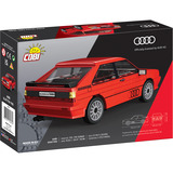 COBI Audi Quattro 1980, Bygge legetøj Rød