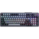 Cooler Master Gaming-tastatur grå/Sort, DE-layout, Kailh Box Red V2